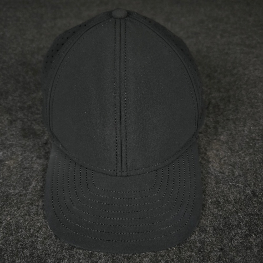 Melin A-Game Hydro Black Performance Snapback Hat Adjustable Athletic 56cm